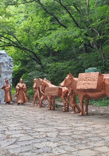 내장산 등산로와 조선왕조실록 이안길